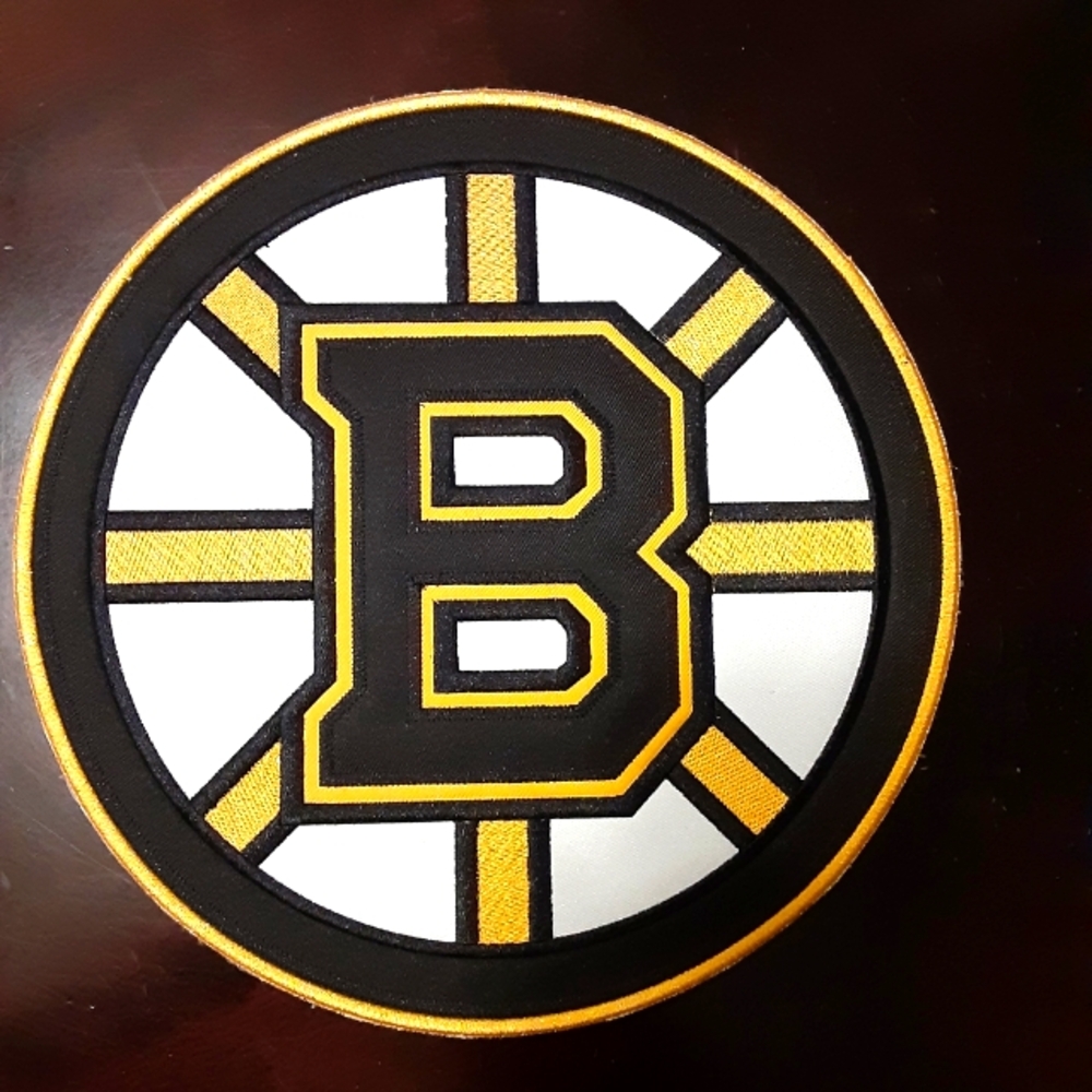 Boston Bruins 10 Inch Big Logo Patch